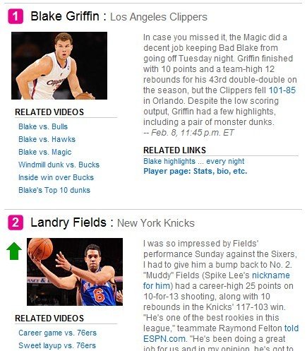 官网新秀榜截屏